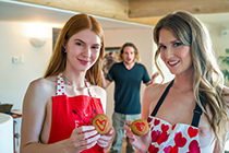 Ashley Lane and Jane Rogers in Step Sisters Valentines Cookie [6]